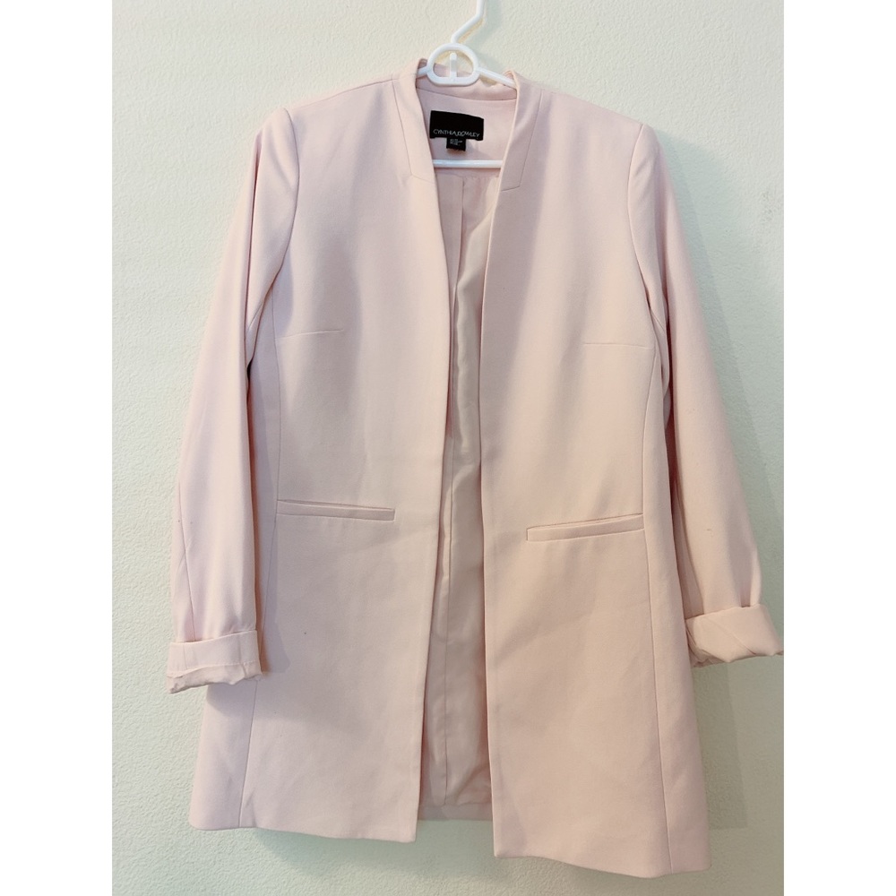 Pink blazer from Cynthia Rowley